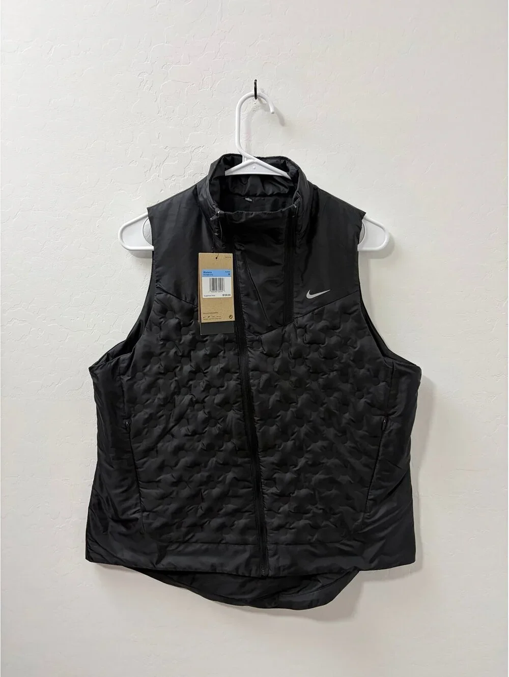 New $190 Nike Therma-Fit ADV Repel AeroLoft Running Vest FB7606-010 Womens M